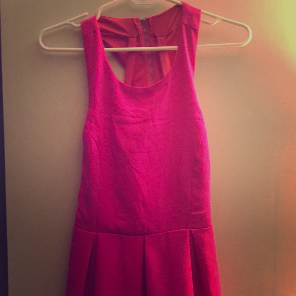 Pink cocktail dress